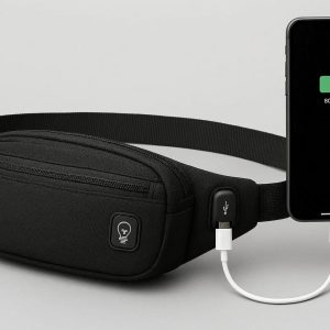 19 Smart Waist Pack with Built in USB Charging Port for On the Go Power
