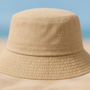 23 Breathable Solid Color Bucket Hat for Sun Protection and Beach Days