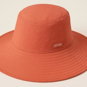 26 Solid Color Wide Brim Sun Hat with UPF 50 Rating for Gardening