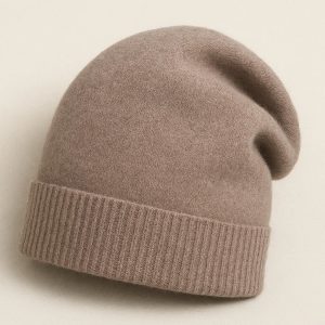 27 Cashmere Blend Solid Color Slouchy Beanie for Luxury Comfort