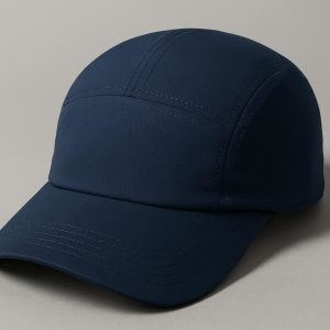 Performance Solid Color Running Cap with Sweat Wicking Technology